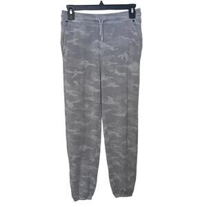 Athleta Joggers Youth Girls XXL 16 Gray camo with pockets